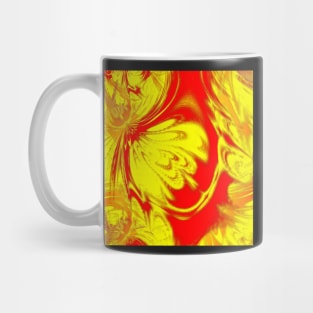 Yellow, orange and red II Mug